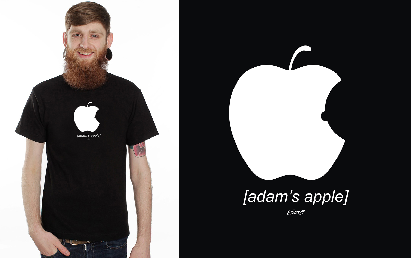 adams apple with EDiOTS model