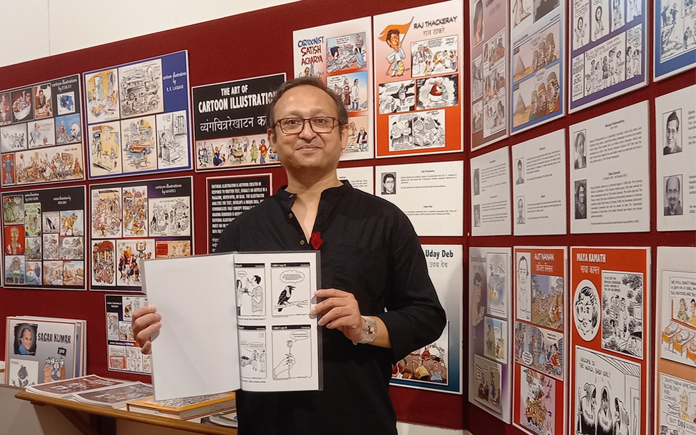 i didnt say it by Paul Sandip_Museum of Cartoons_Pune_India_22-04-2026